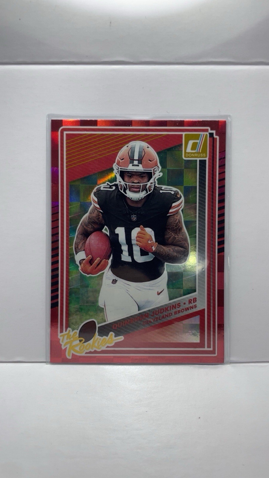 2025 Panini Donruss - The Rookies Quinshon Judkins #26 (RC)