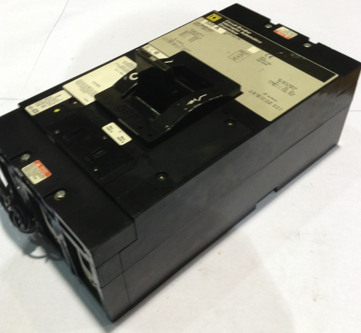 LAL363001027 SQUARE D CIRCUIT BREAKER 3 POLE 300 AMP 600V (2 LAL363001027 SQUARE D CIRCUIT BREAKER 3 POLE 300 AMP 600V (2