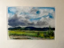 Franz Ehmke 1928-2018 GDR Painter °Berlin° Götzer Mountains Large Kreutz