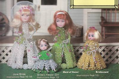 Craft Patterns Beads Gone Classic Hula Dancers Ornaments Wedding Figures M83