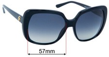 SFx Replacement Sunglass Lenses fits Tory Burch TY7112 - 57mm Wide