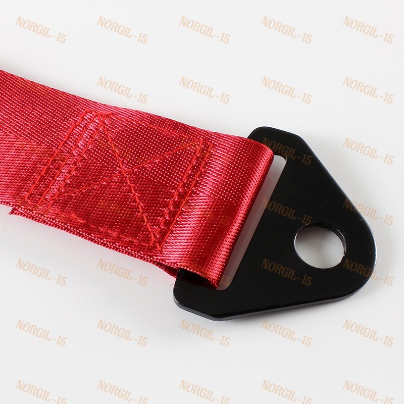 NEW FRONT/ REAR BUMPER JDM BRIDE HIGH STRENGTH RED RACE TOW TOWING