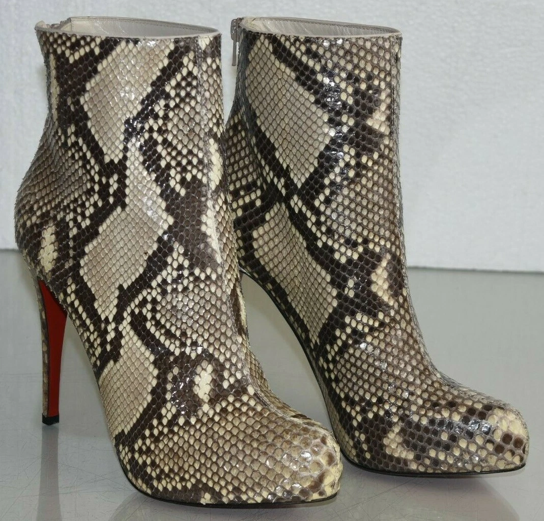 NEW Christian Louboutin ARIELLE TALON 120 Hidden Boots 39.5 | eBay