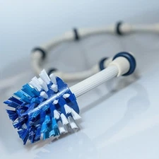 NO SPRAY- SWEEP HOSE TAIL SCRUBBER (FOAM)  BRUSH for Polaris and Pentair Cleaner