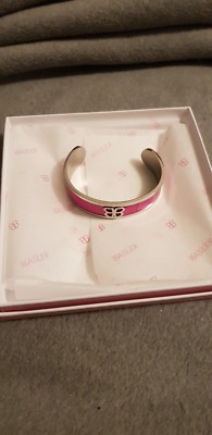 Damen  edelstahl Leder armband Basler