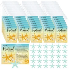 90 Pcs Starfish Story Gifts Mini Keepsake Appreciation Notecards Set Starfish...