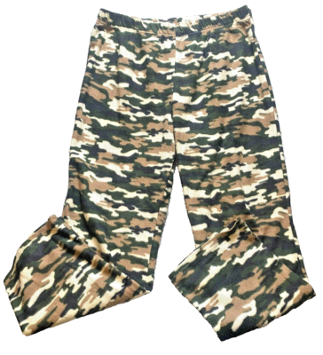 Open Trails Pajamas Adult Extra Large Camo Fleece Sleepwear