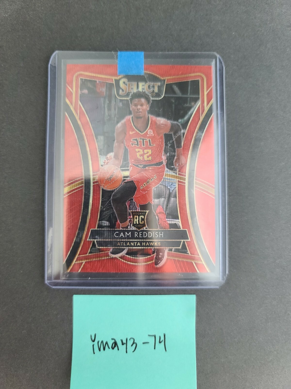 2019 Select Cam Reddish Rookie RC Premier Level Red Wave T-Mall #144 YM243-74