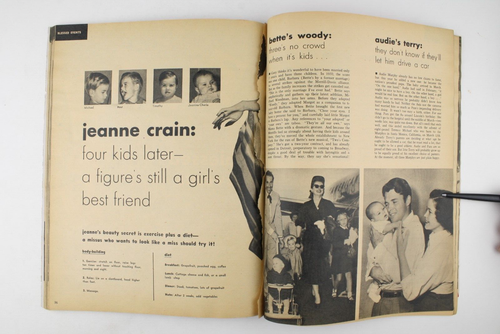 1953 Sheilah Graham's Hollywood Yearbook Magazine Movie John Wayne Rita Hayworth - Picture 8 of 10