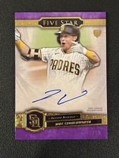 Jake Cronenworth 2021 Topps Five Star Rookie Auto Purple /50 Padres FSA-JCR