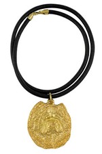 Chow Chow - Dog necklace, gold-plated pendant for dog fan, unique jewellery by A