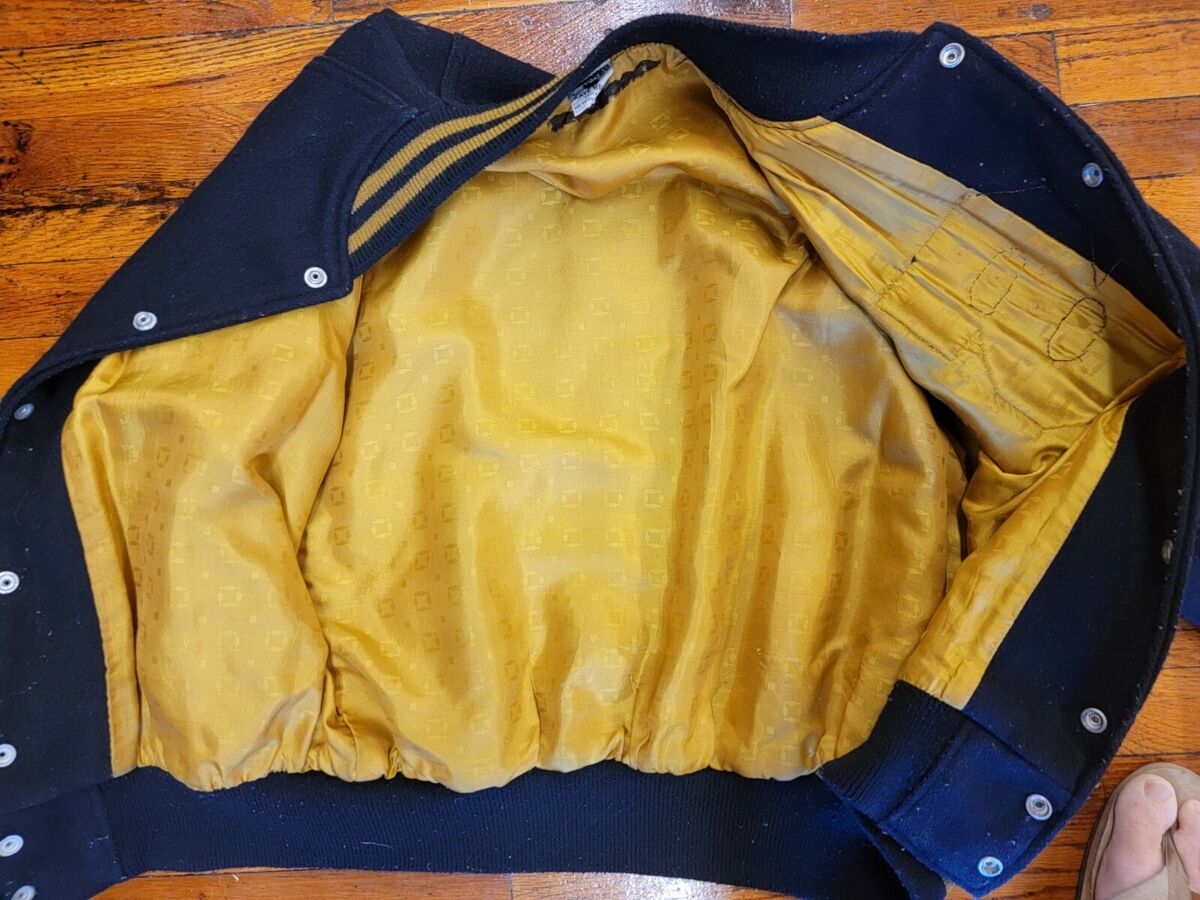 Vintage Kaye Bros Varsity Award Letterman Jacket Football S Vintage Kaye Bros Varsity Award Letterman Jacket Football S