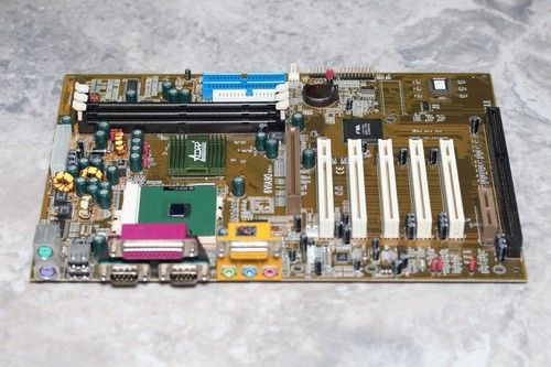 PGA370 Acorp 6VIA90 MoBo VIA Apollo Pro 133A with PIII 866MHz & I/Oshield - 第 4/15 張圖片
