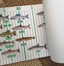 Maßband Fisch Fischmaßband Fischmatte Fisch...