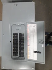 SQUARE D - QOC30UF - 200 AMP - 240 VOLT - 1Ø MAIN LUG PANEL #342 - 30 SPACES