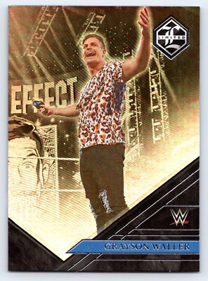 2023 Panini Chronicles Limited WWE 237 Grayson Waller Bronze Wrestling Card