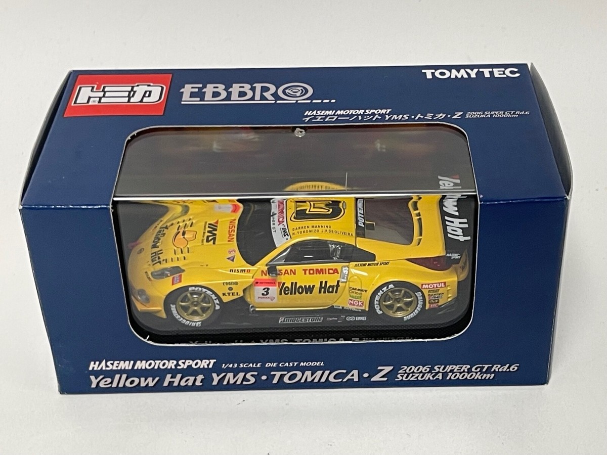 1/43 Ebbro Tomytec Hasemi Motorsport Z 2006 JGTC 1000km Suzuka Car