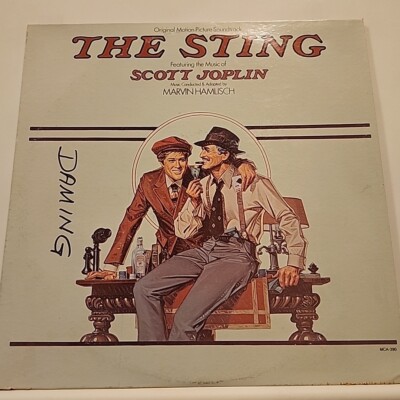 Scott Joplin - The Sting Vinyl Lp Record MCA-390