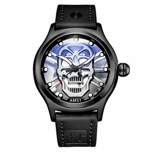 Resistente all'acqua orologio al quarzo Orologio AMST Sport Net Cintura  Cintura scheletrica luminosa | eBay