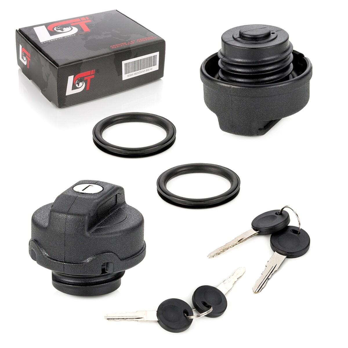 2x Fuel Tank Cap Closure for VW CADDY II CORRADO GOLF 3 III 4