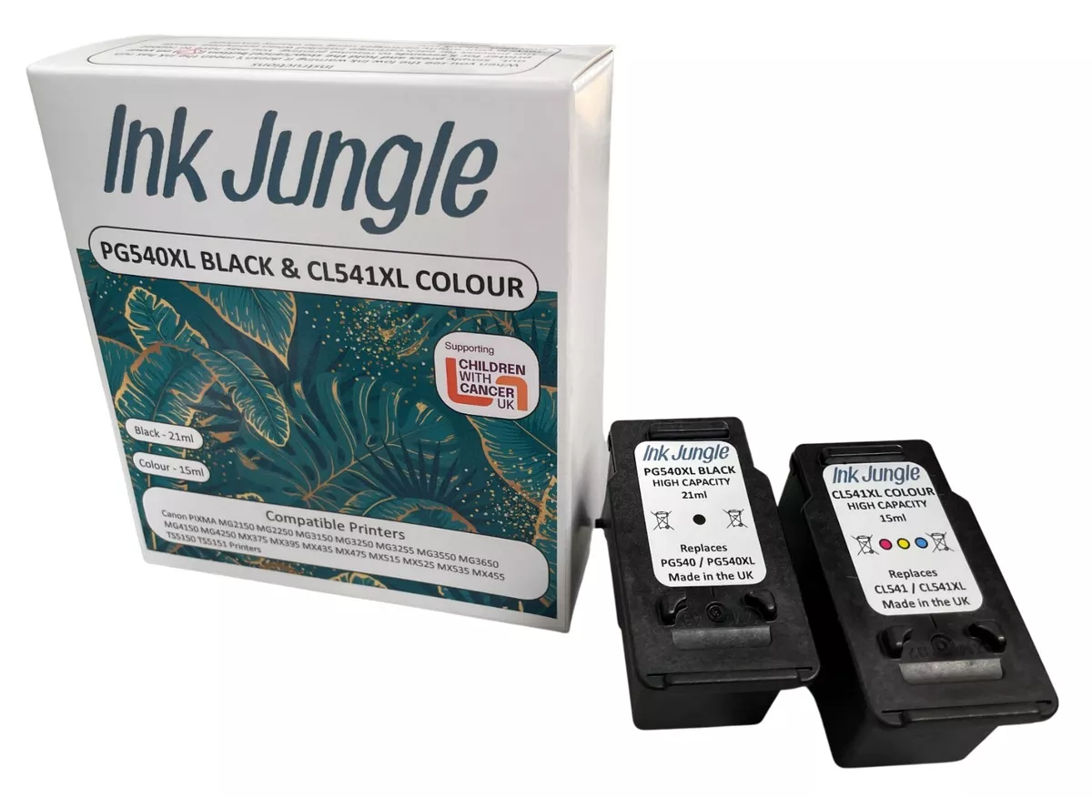 PG540XL Black CL541XL Colour High Capacity Ink Cartridge For