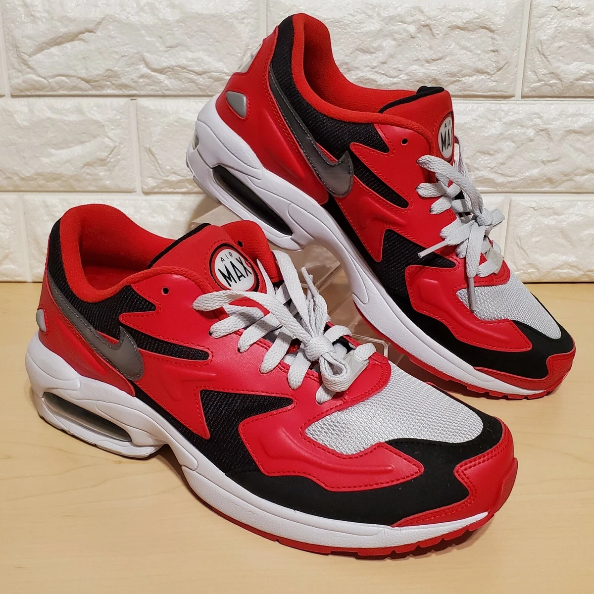 Nike Air Max2 Light University Red Black - Men\'s Size 11 AIR MAX2 CB  main image 4