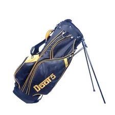 Dbot5 Sound Buddah Golf Stand Bag for Men and Women (Black/Gold)