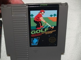 Nintendo NES Golf Entertainment System- game cartridge with Sleeve