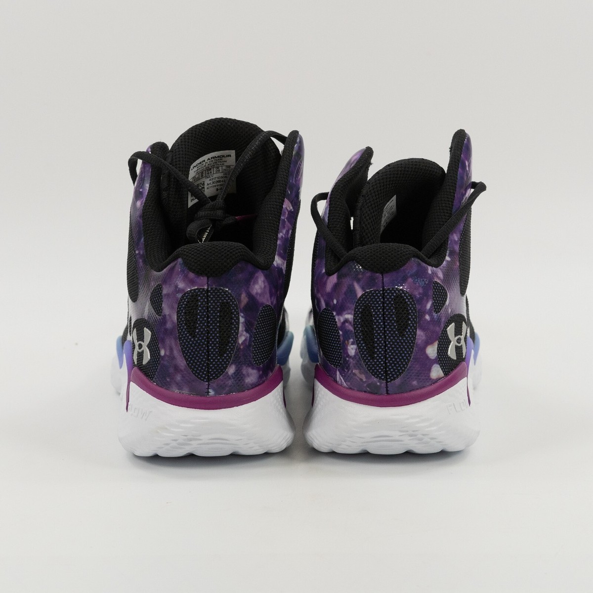 NEW Under Armour Tuff Crowd x Curry Spawn FloTro Shoes 3026842-500 Size 10 Purpl Under Armour Tuff Crowd x Curry Spawn FloTro Shoes 3026842  main image 2