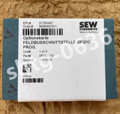 NEW DFI21B SEW EURODRIVE communication module #Z#YC #D3