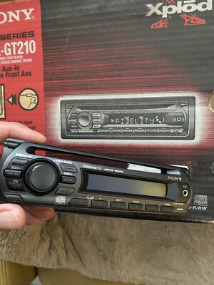 SONY XPLOD CDX-GT210 STEREO RADIO AM FM CD PLAYER | eBay