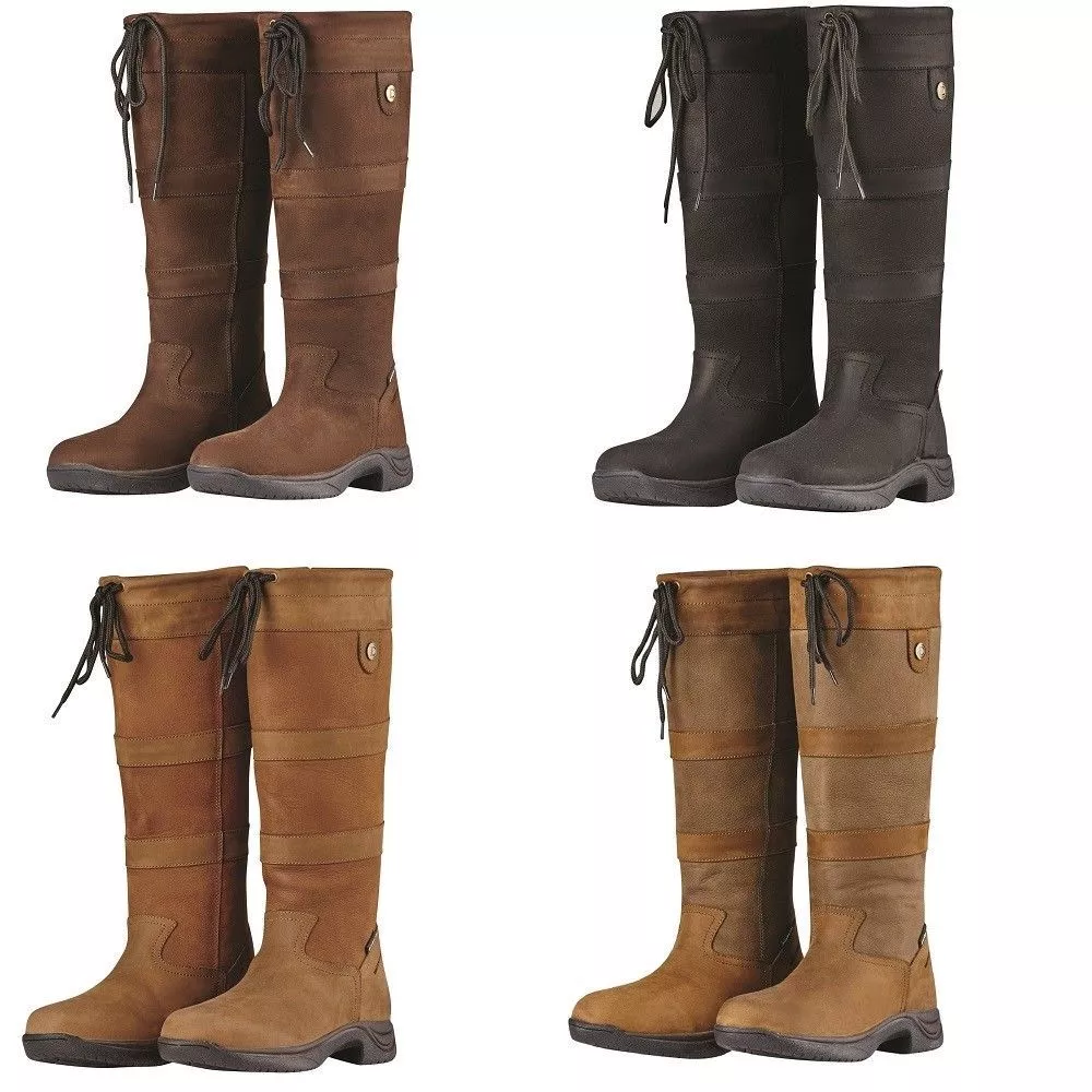 Dublin River Boots Waterproof Standard Wide Calf Horse Riding