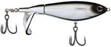 Berkley 5" Saltwater Choppo 120 Top Water Prop Bait Fish Lure 1 Oz Black Chrome