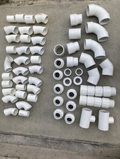 PVC Pipe Fittings 2in. And 2 1/2  - Assortment Sch. 40 and DWV