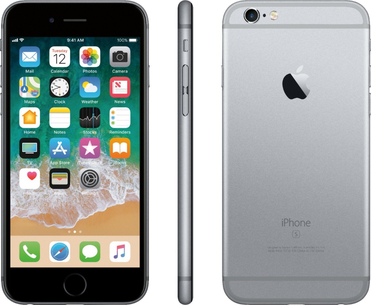 Apple iPhone 6s - 16 GB - Space Gray (Unlocked) for sale
