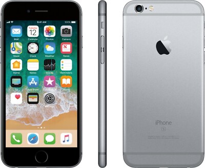 Apple iPhone 6s - 16 GB - Space Gray (Unlocked) for sale