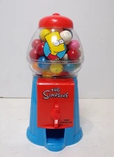 The Simpsons 2000 Rinco Gumball Machine Bart Red/Blue 6.5" 021125WT