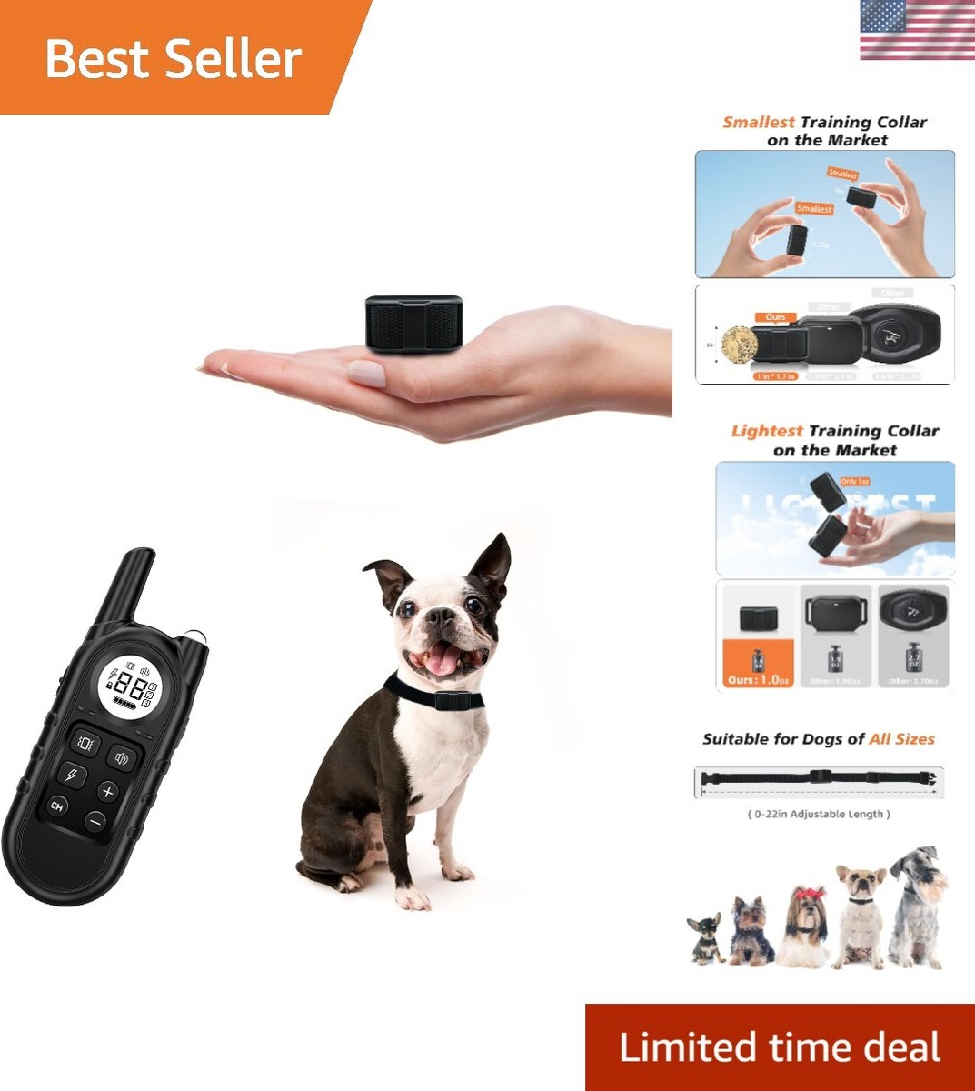 Remote Control Dogwell Shock Collar Manual Dog Shock Collar