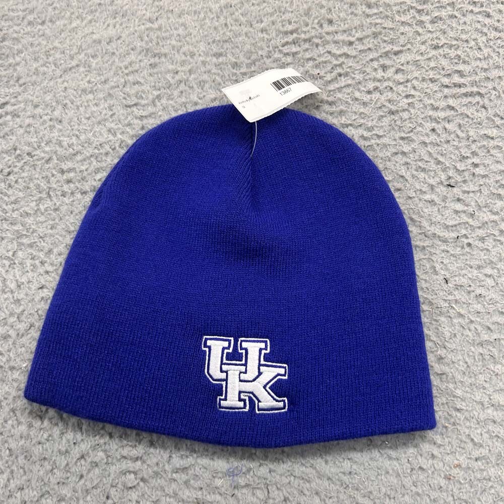 Kentucky Wildcats Mens Beanie Cap One Size Toboggan Sock Hat in Captivating Blue Style