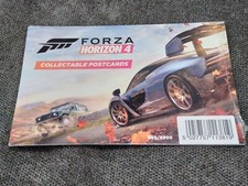 9 packs of Forza Horizon 4 Collectable Postcards Set of 4 Sealed Postcards