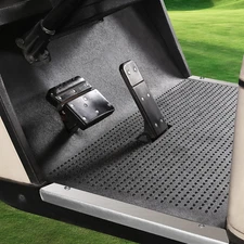 10L0L Golf Cart Full Coverage Liner Floor Mat for EZGO TXT 1996-up Electric and 
