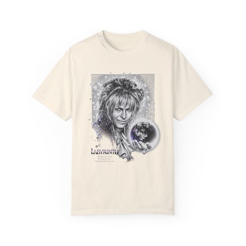 Labyrinth TShirt, David Bowie Tee, 80s Fantasy Film, Jim Henson Cult Classic - Picture 7 of 18
