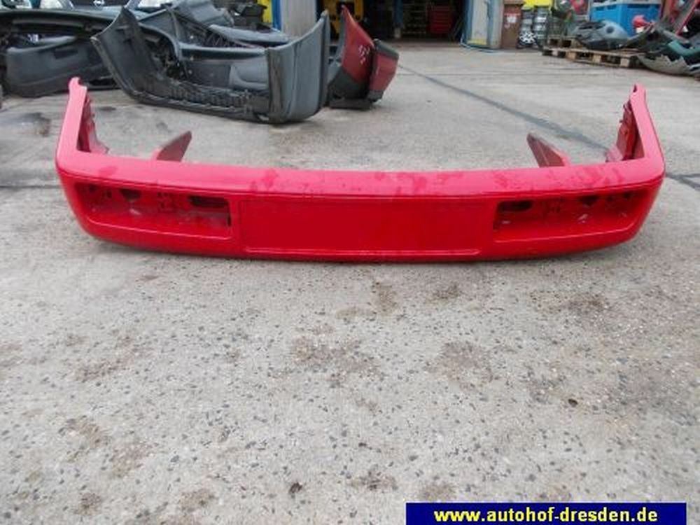 Stoßstange vorne rot + Stoßstangenträger 535807217 VW CORRADO (53I 