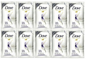 dove daily shine shampoo pouch