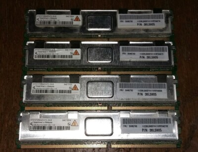 FB DIMM 4 x 2GB 8 GB Apple  Server Speicher HYS72T256420HFD-3S Arbeitsspeicher  