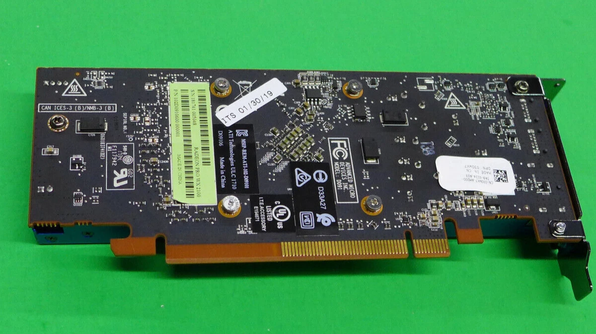 Radeon pro wx 2100 2gb gddr5 sale