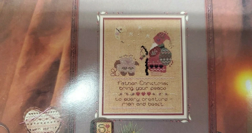 Father Yule [Pamphlet] Sepherds Bush Christmas Cross Stitch Pattern Needlepoint - Image 3 of 4