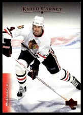 1995-96 Upper Deck #435 Keith Carney Chicago Blackhawks Hockey Card