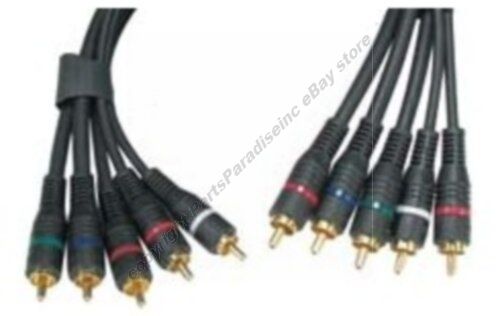 6ft RGB+LR Component Video+Audio Cable/Cord/Wire 5*RCA HDTV/LCD/LED/TV/DVR/DVD - Picture 1 of 1