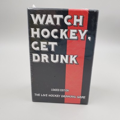 Watch Hockey Get Drunk Loaded Edition Live Drinking Game Falling Whale Games NEW